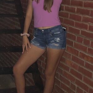 American Eagle High Rise Shorts